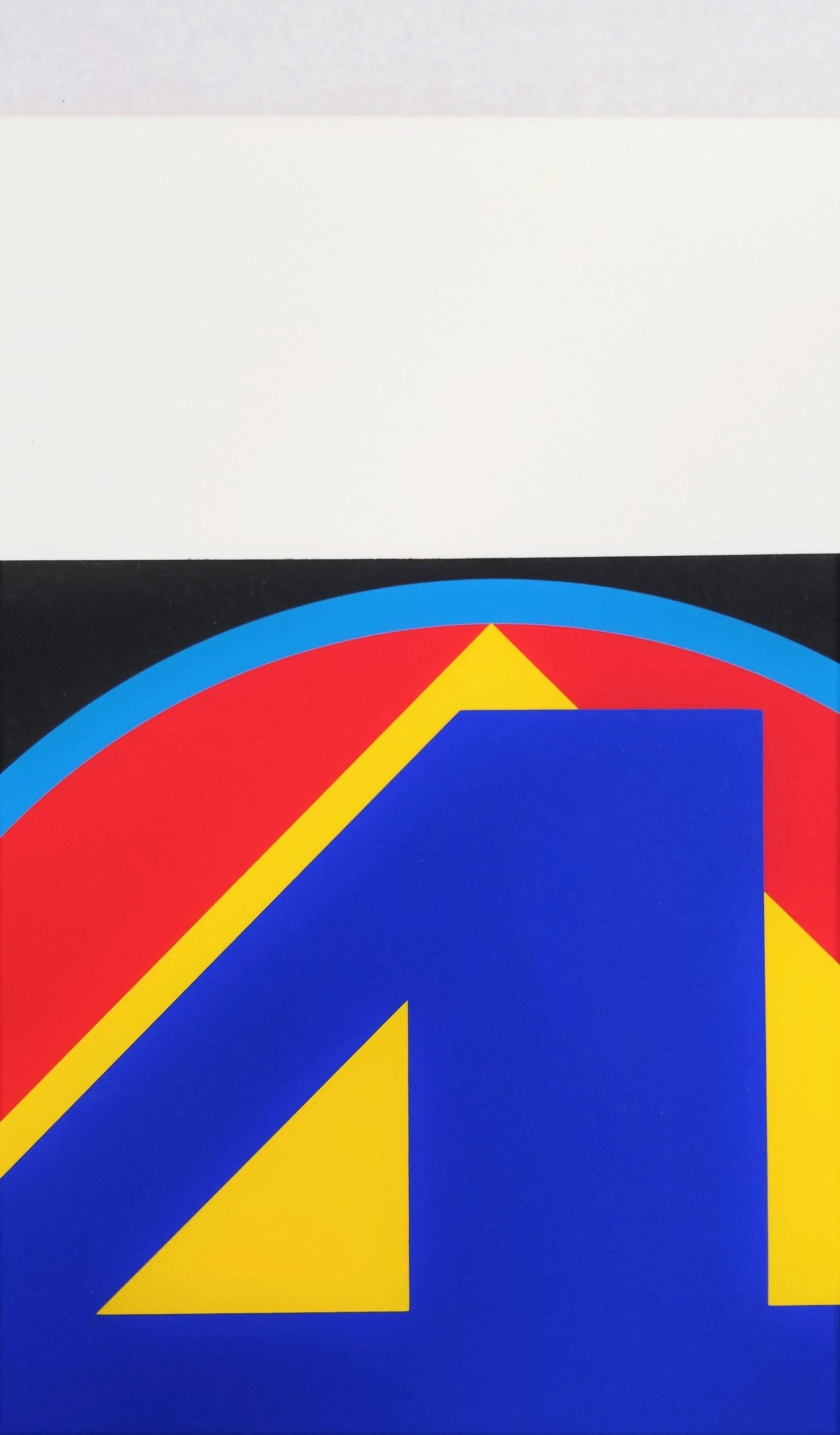 Polygon: Square (Four) /// Pop Art Robert Indiana Screenprint New York Numbers For Sale 4