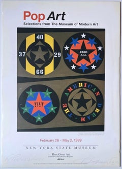 Pop Art Selections from the Museum of Modern Art (HAND Signed by Robert Indiana)