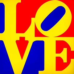 Robert Indiana (1928–2018) – A GARDEN OF LOVE – Farbsiebdruck auf Fabriano-Papier