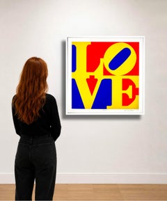 Robert Indiana (1928–2018) – A GARDEN OF LOVE – Farbsiebdruck auf Fabriano-Papier