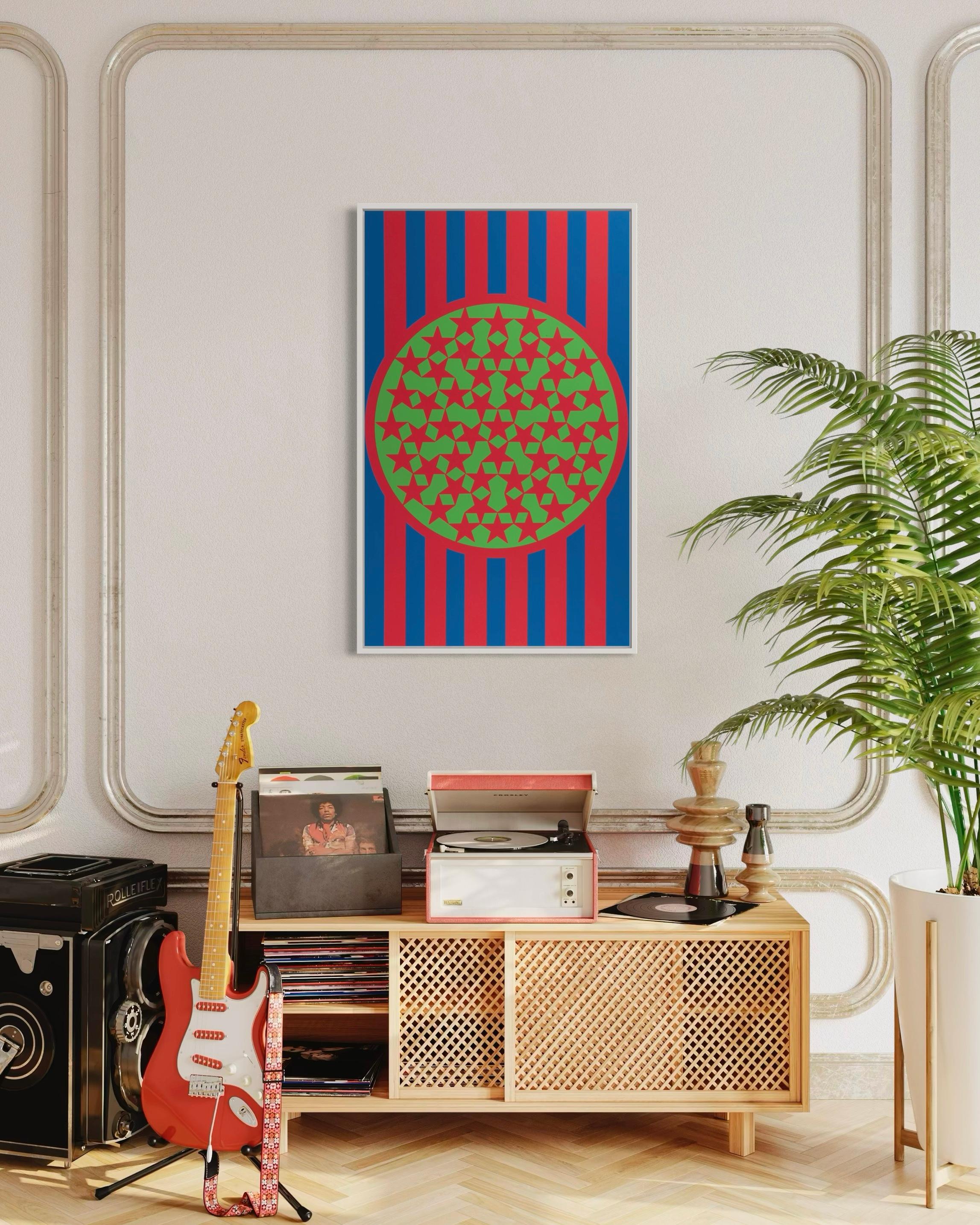 Robert Indiana, Banner - Serigrafia originale del 1967, Pop Art in vendita 1