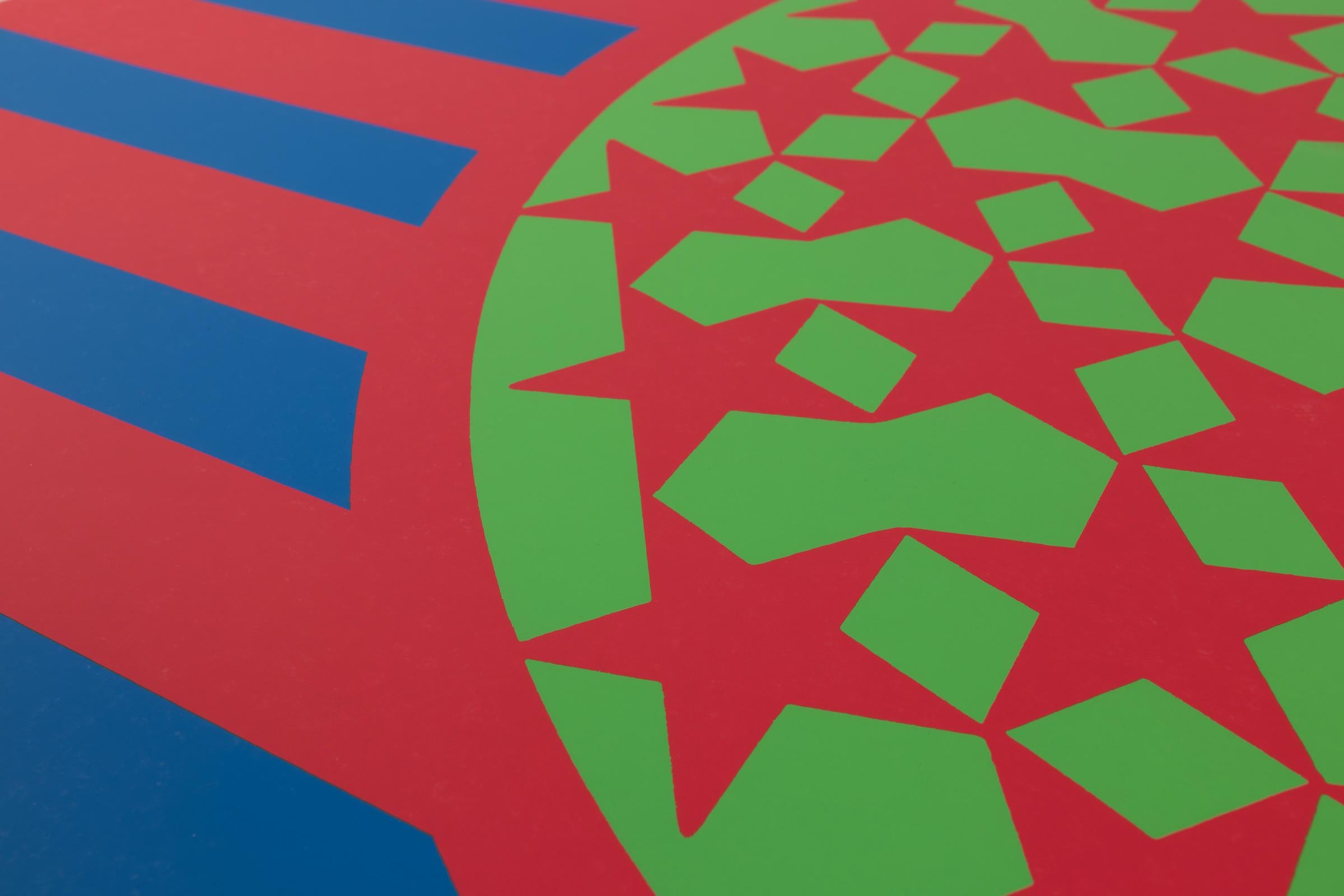 Robert Indiana, Banner - Serigrafia originale del 1967, Pop Art in vendita 2