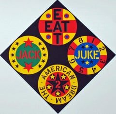 Robert Indiana Black Diamond American Dream #2