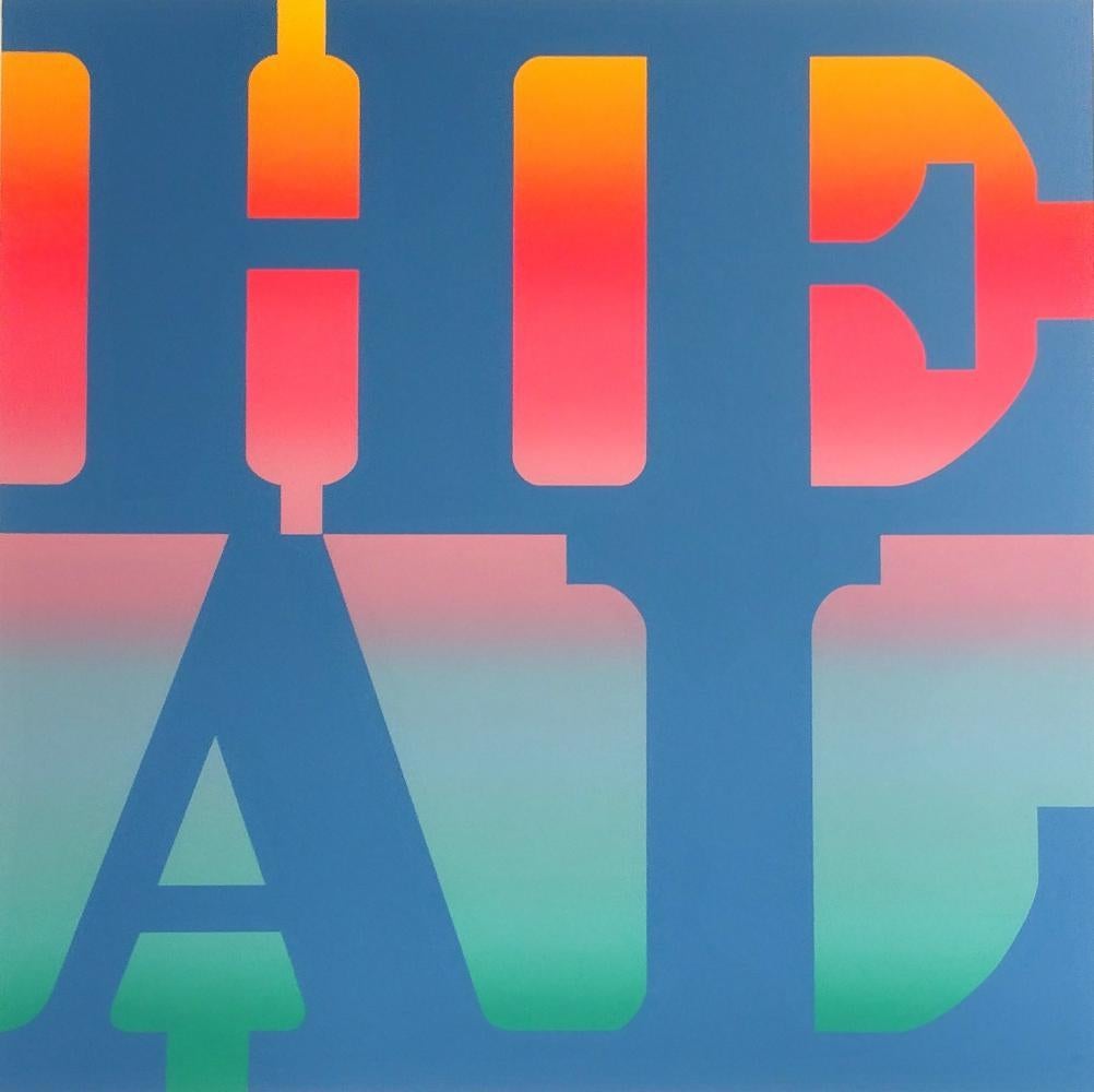 Artist ROBERT INDIANA 
Title: Heal 
Year: 2015 
Medium: Silkscreen, 2-Ply Museum Board 
Edition: 12/25 
Signed & numbered by the artist 
Dimensions: 32.75H x 31.5W in (image size) 
Condition: In mint condition 
Gallery certificate of Authenticity is