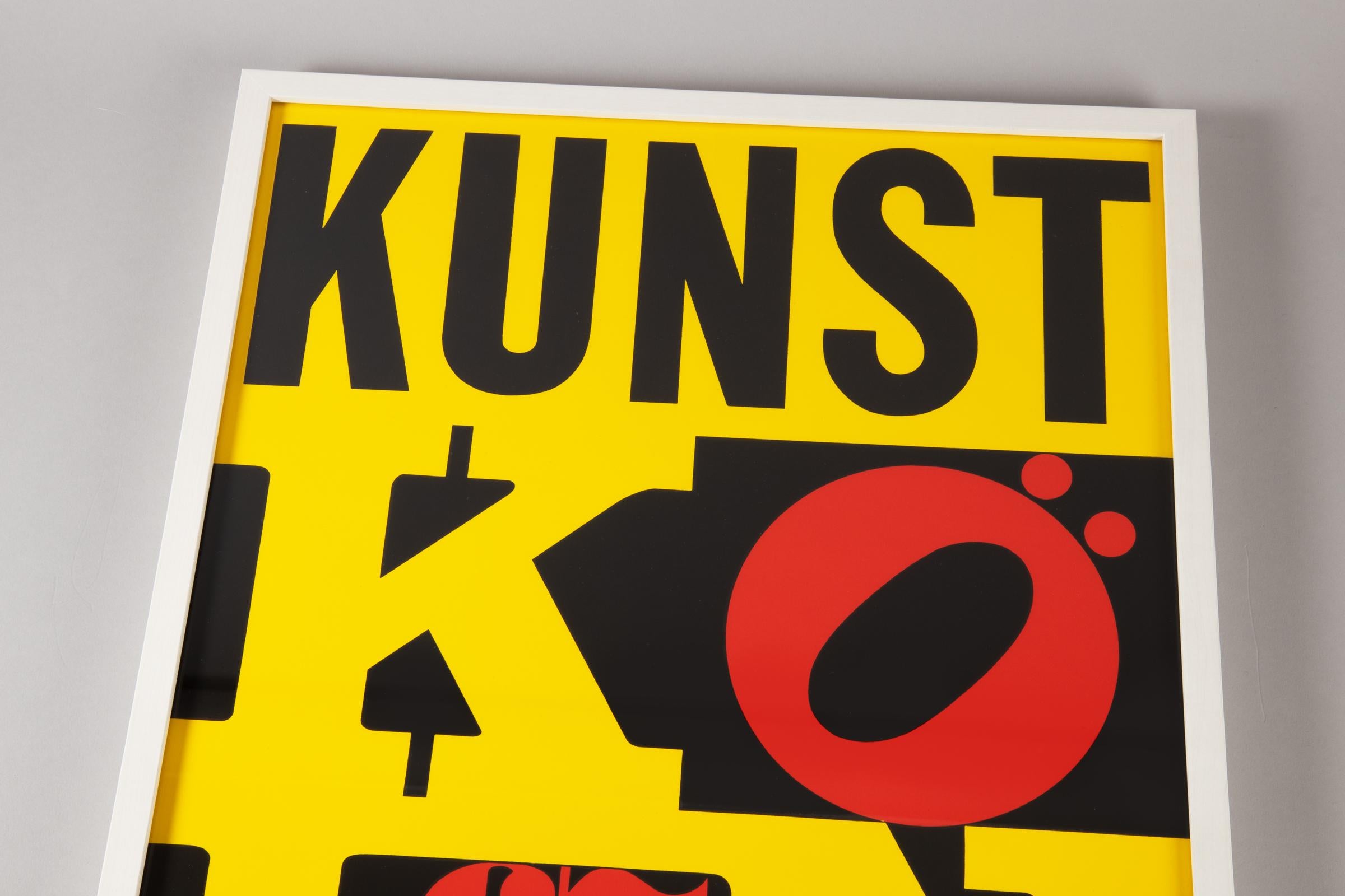 Robert Indiana, Cartel de la exposición Kunst Markt Köln - Pop Art, Serigrafía, 1967 en venta 3