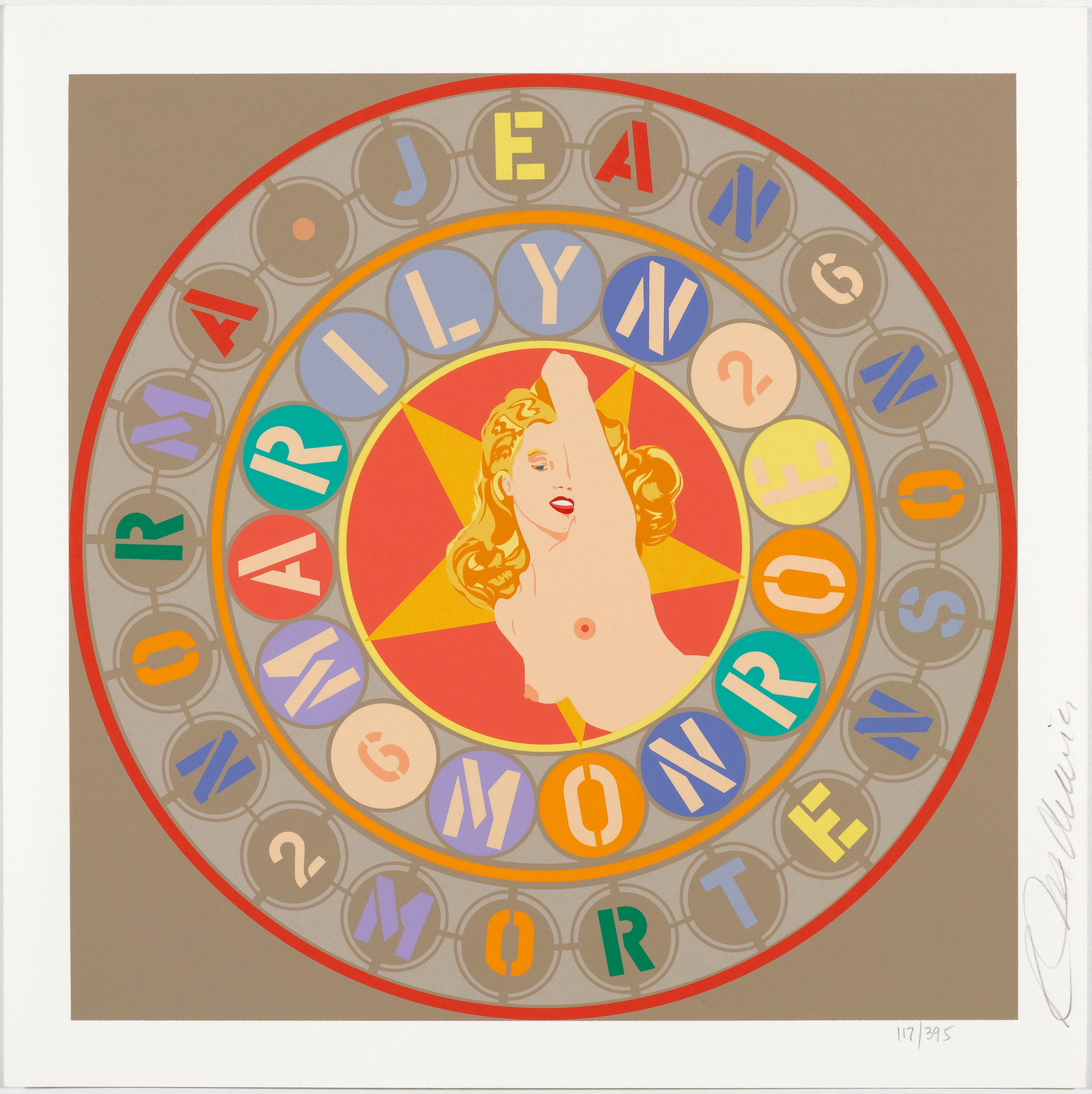 Robert Indiana - Marilyn (from The American Dream portfolio)