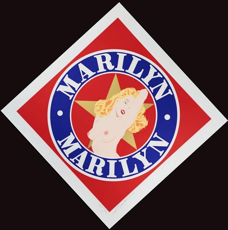 Robert Indiana
Marylin, 2008
Serigrafía en colores sobre papel tejido
101,6 x 82,6 cm (40,0 x 32,5 pulg.)
Edición: AP 3/12
Firmado, editado y fechado a lápiz, abajo a la derecha
PROCEDENCIA: Patrimonio del artista, Subastas Heritage, Colección