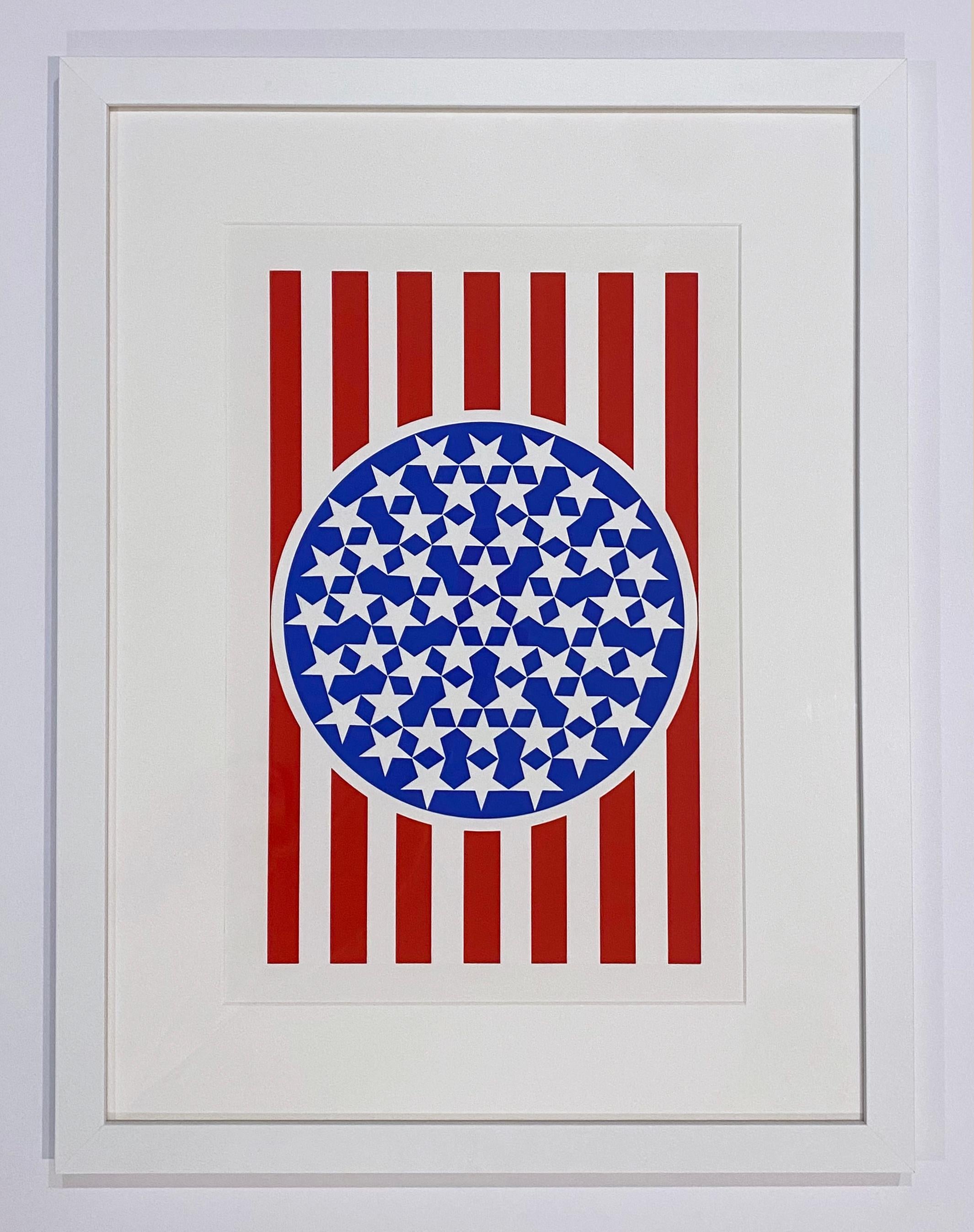 Robert Indiana New Glory Banner I 1