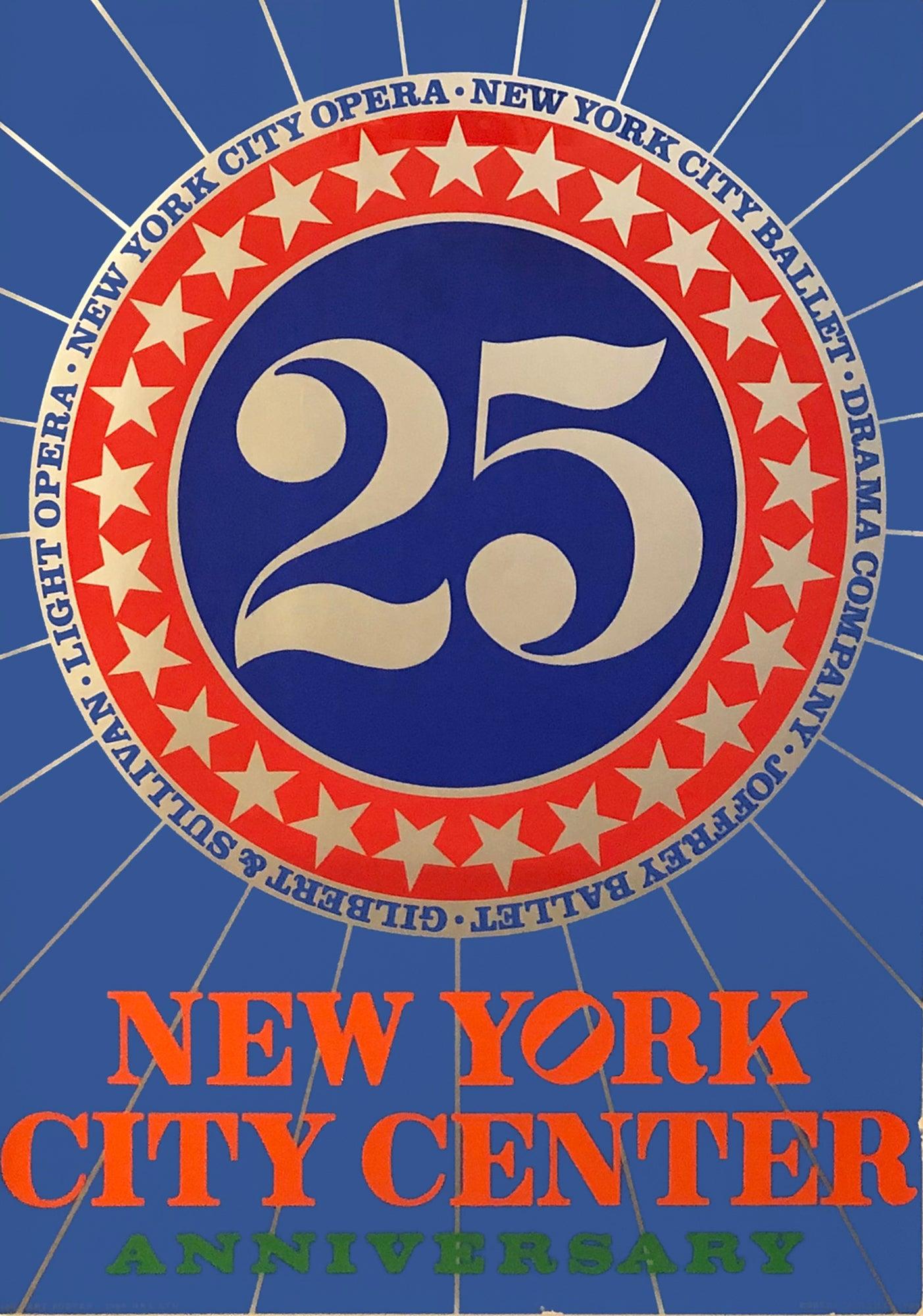 Robert Indiana 'New York City Center' 1968 Pop Art Vintage By im Angebot 1