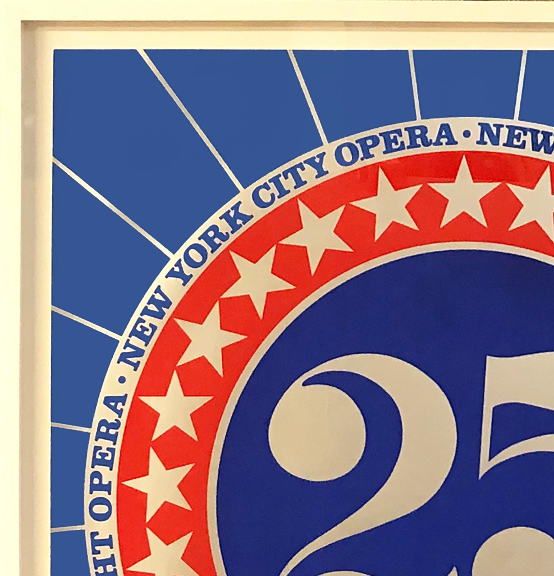 Robert Indiana 'New York City Center' 1968 Pop Art Vintage By im Angebot 2