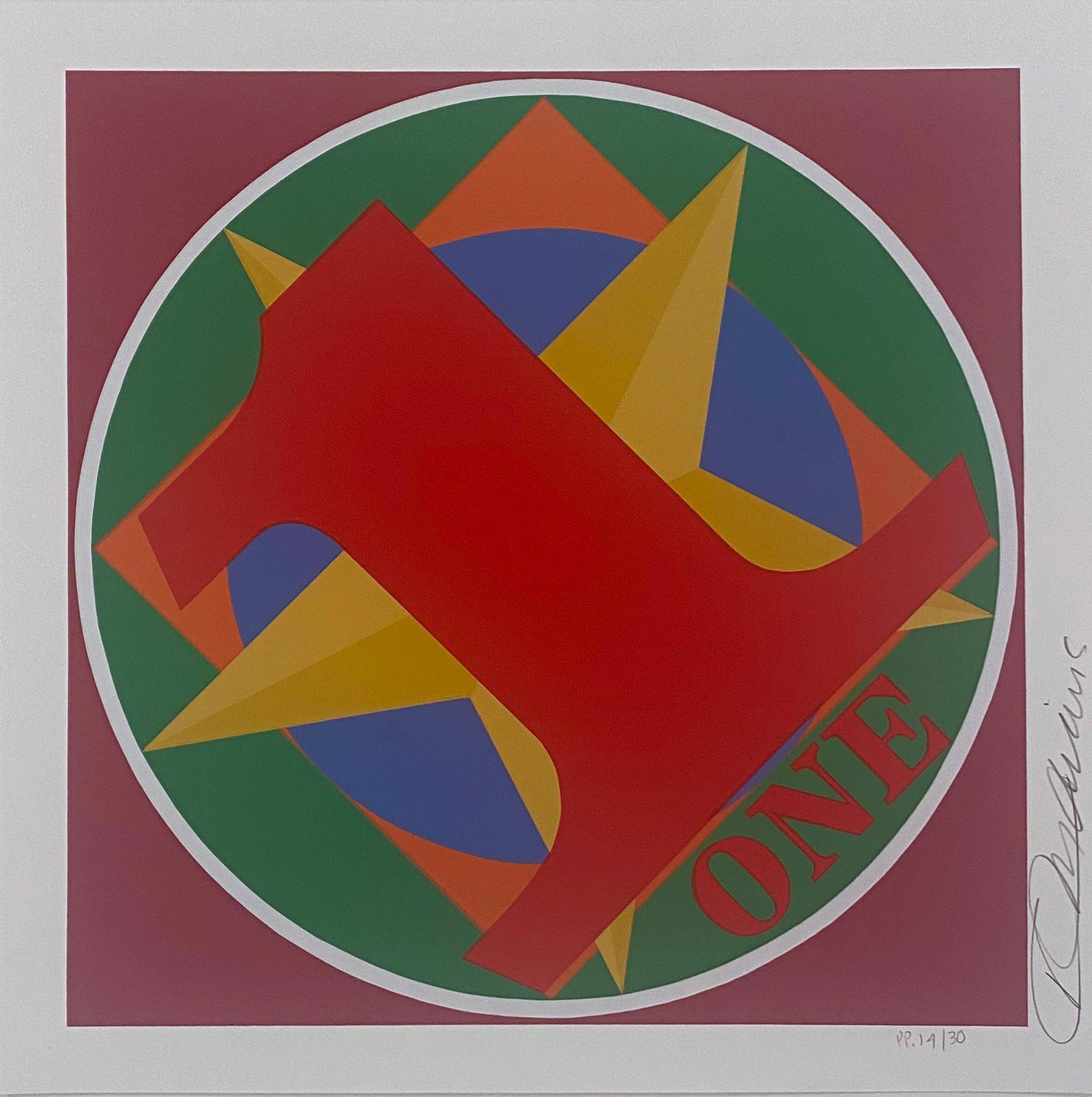 Robert Indiana Set of 6 Signed Serigraphs from The American Dream Portfolio 2