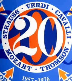 Santa Fe Opera, Pop Art Screenprint by Robert Indiana