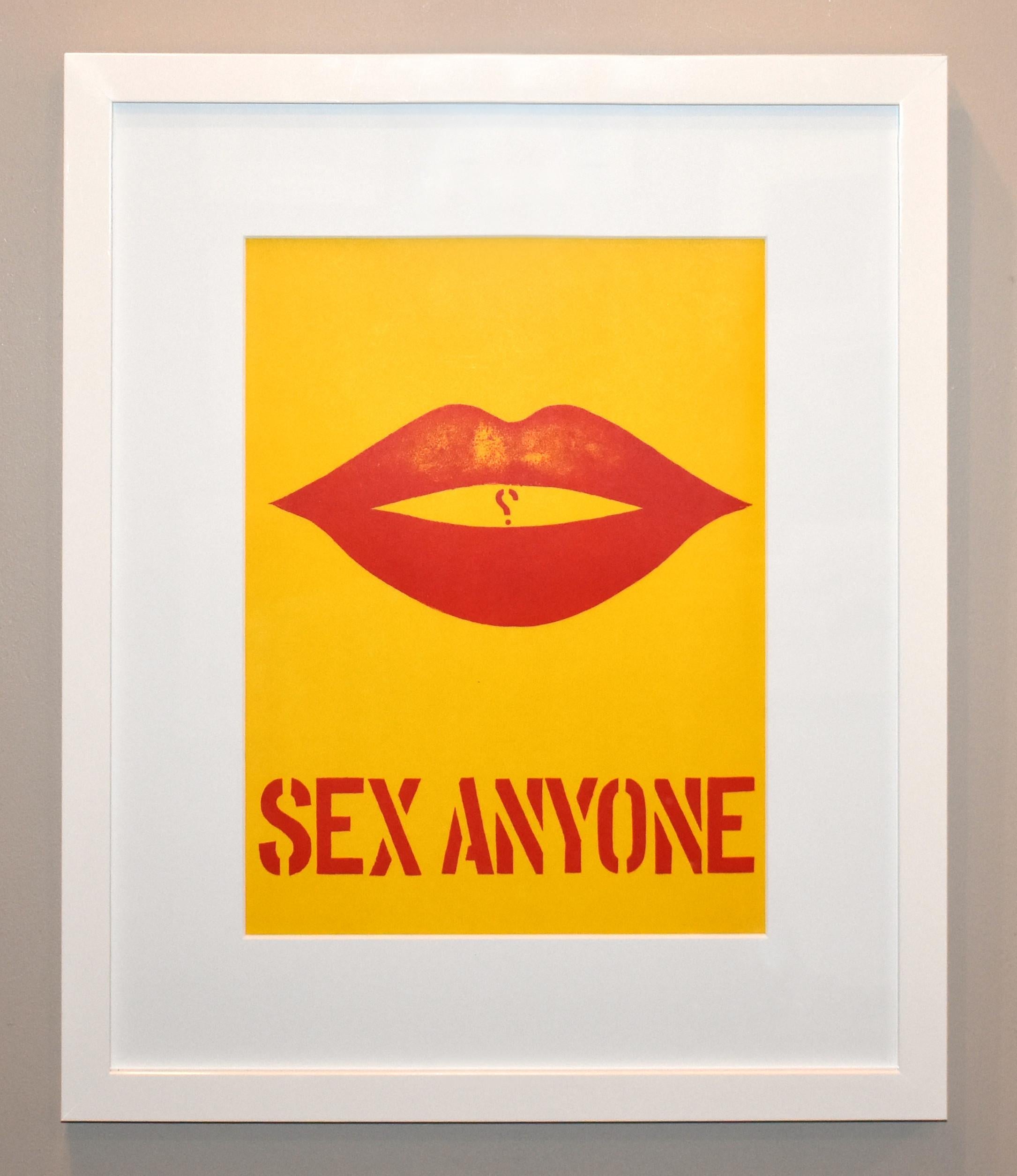 Sex Anyone - Print by Robert Indiana