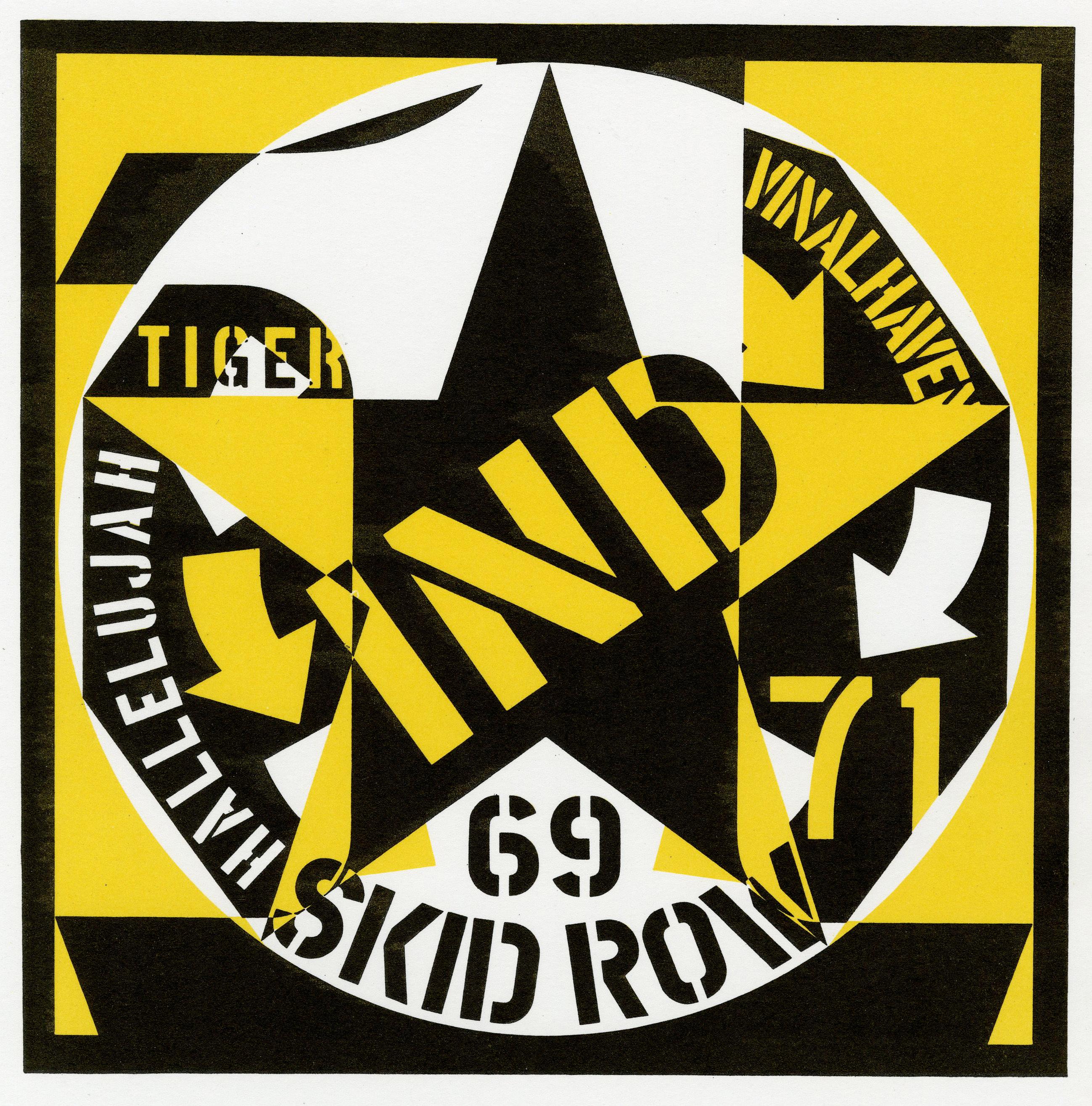 Abstract Print di Robert Indiana - Autoritratto di The Row