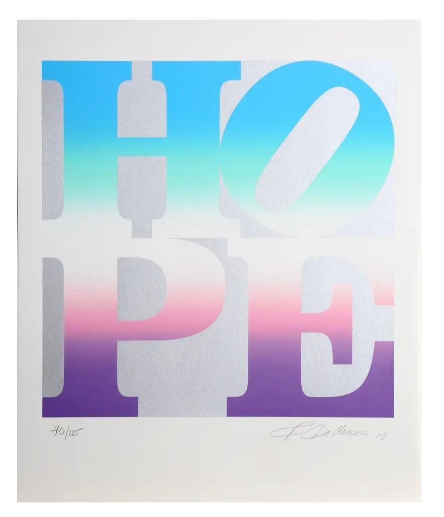 Robert Indiana Abstract Print – Frühling, aus den vier Jahreszeiten der Hoffnung
