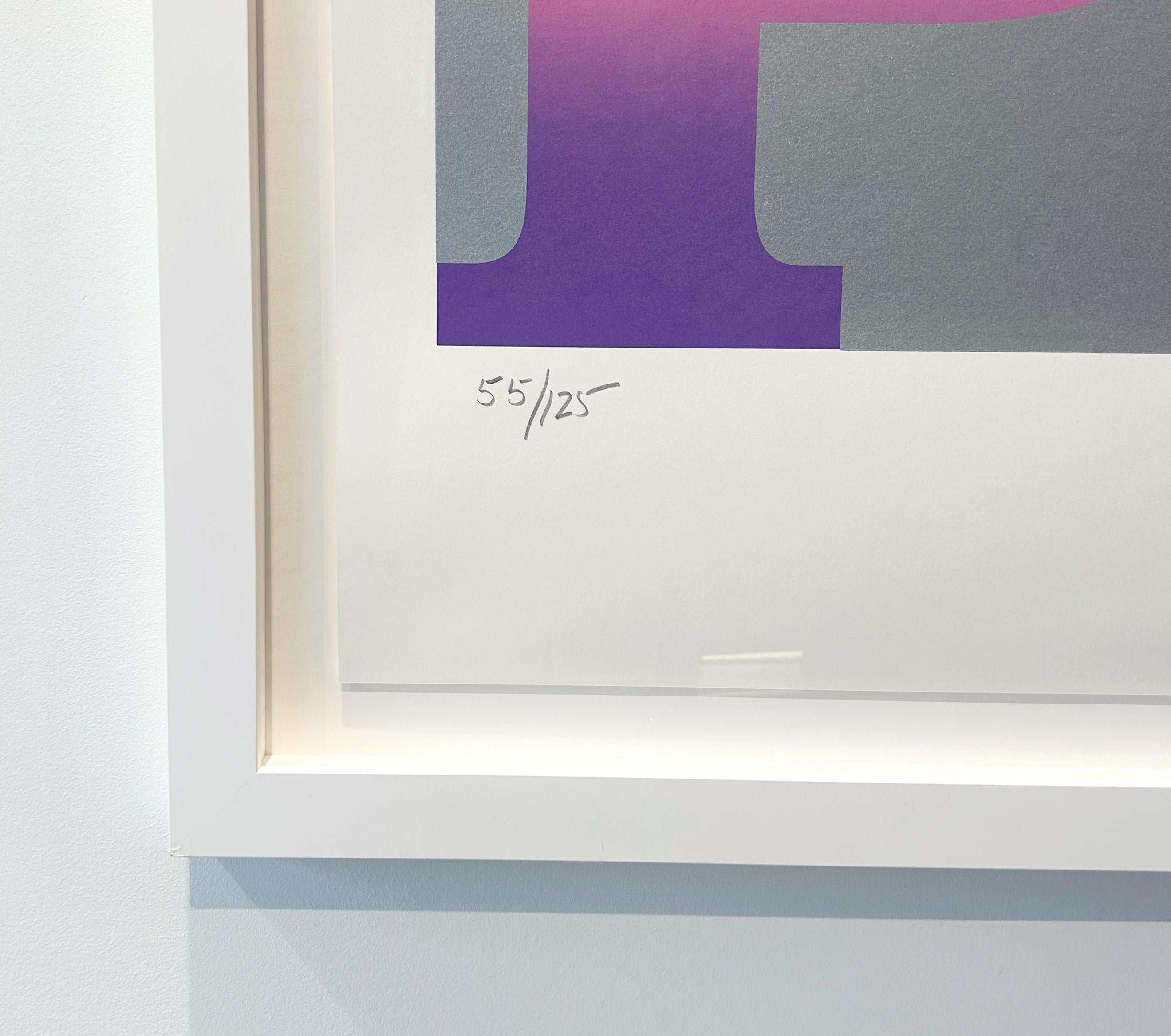 Primavera (Silver), da Four Seasons of Hope - Print Pop Art di Robert Indiana