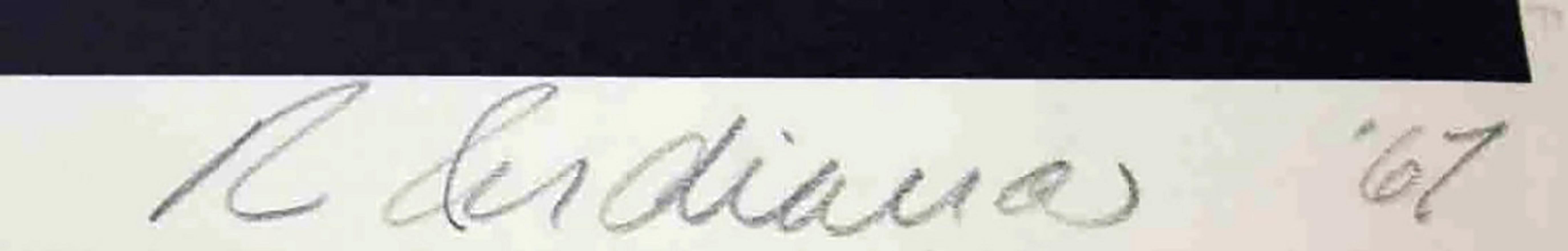 Stable Gallery 16 Oktober 1962 Hand signiert und beschriftet von Robert Indiana - SELTEN im Angebot 1