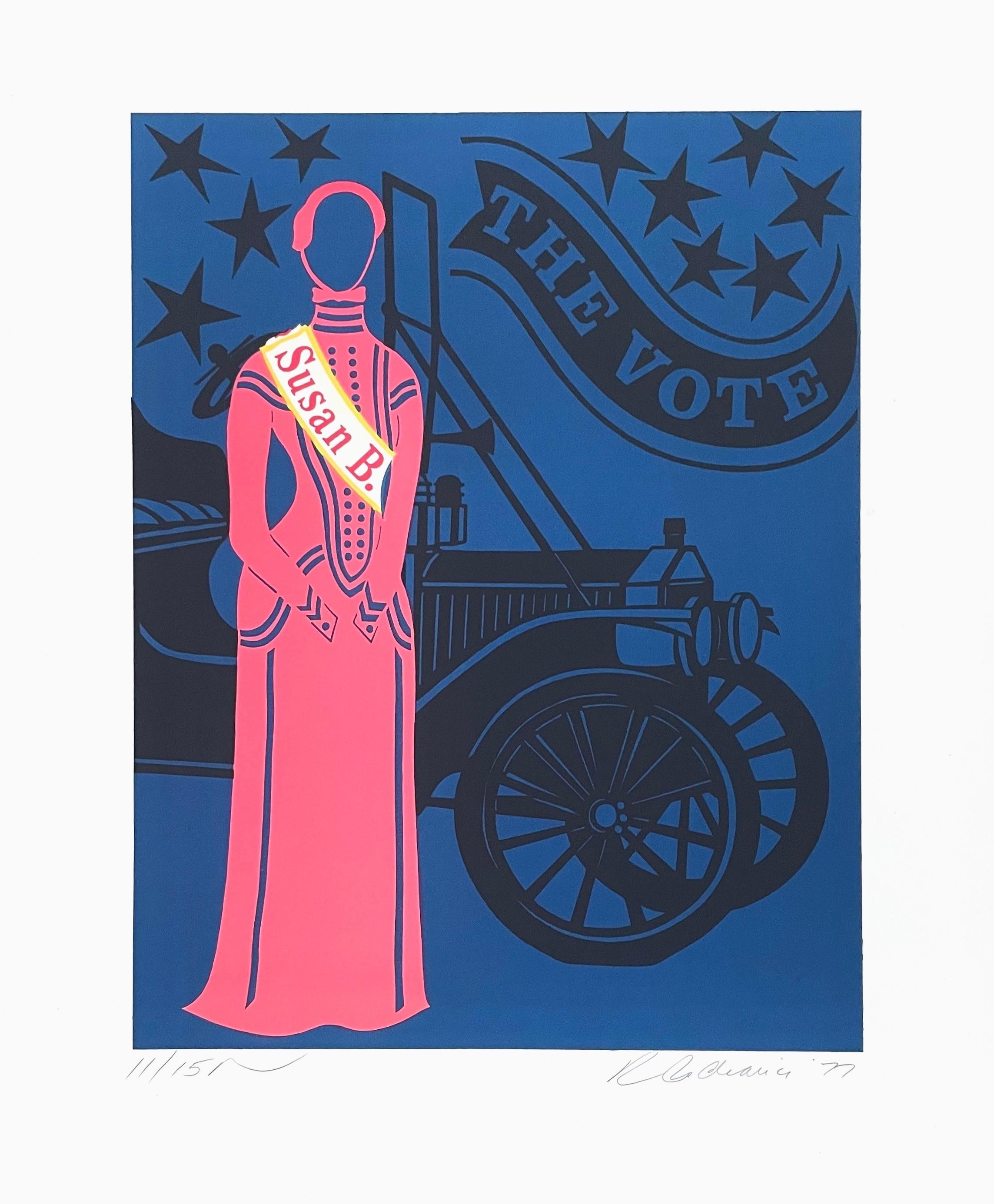 Susan B. Anthony (Sheehan 96-108), Mother of Us All, Robert Indiana For Sale 4