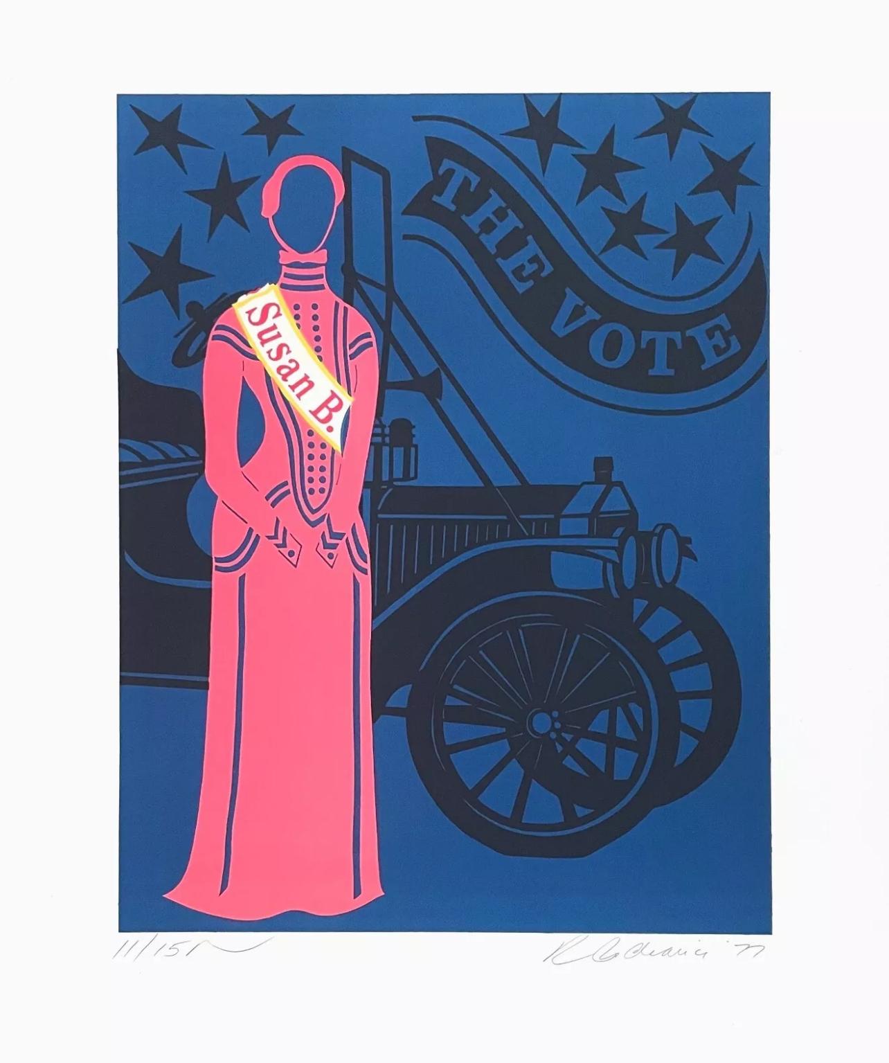 Susan B. Anthony (Sheehan 96), Robert Indiana For Sale 1