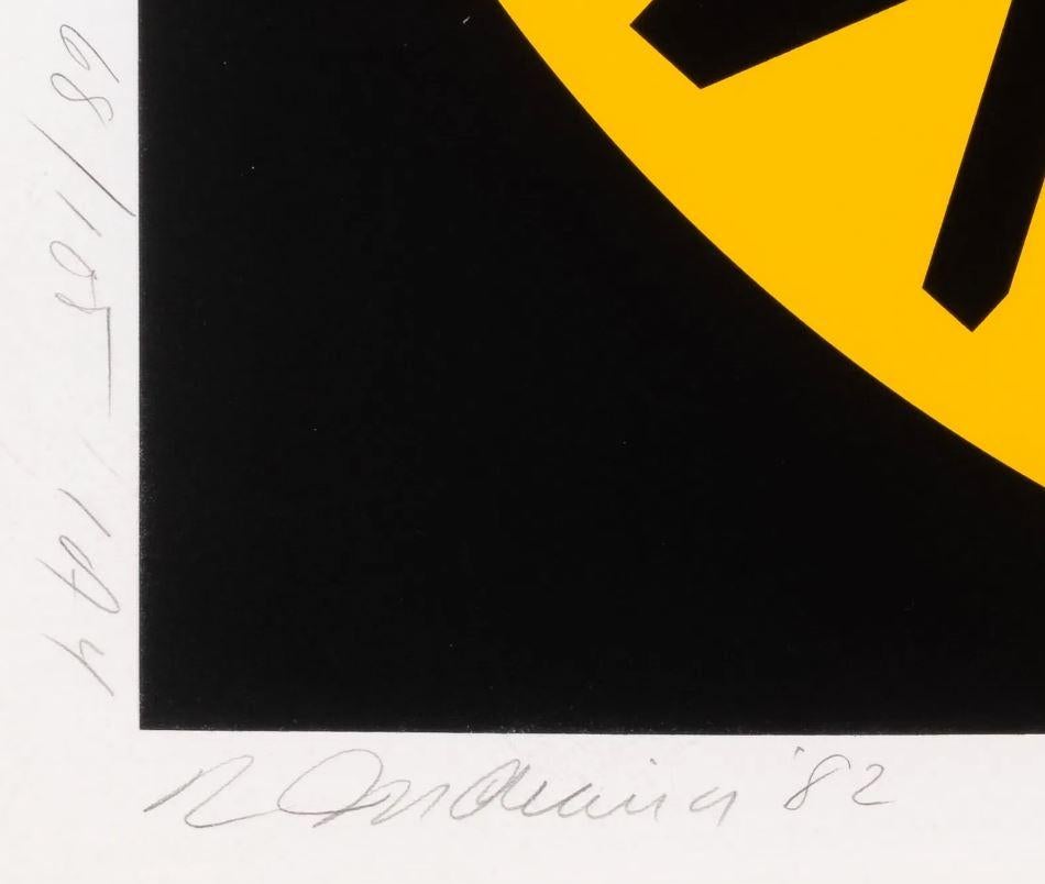 Il sogno americano #2 - Print di Robert Indiana