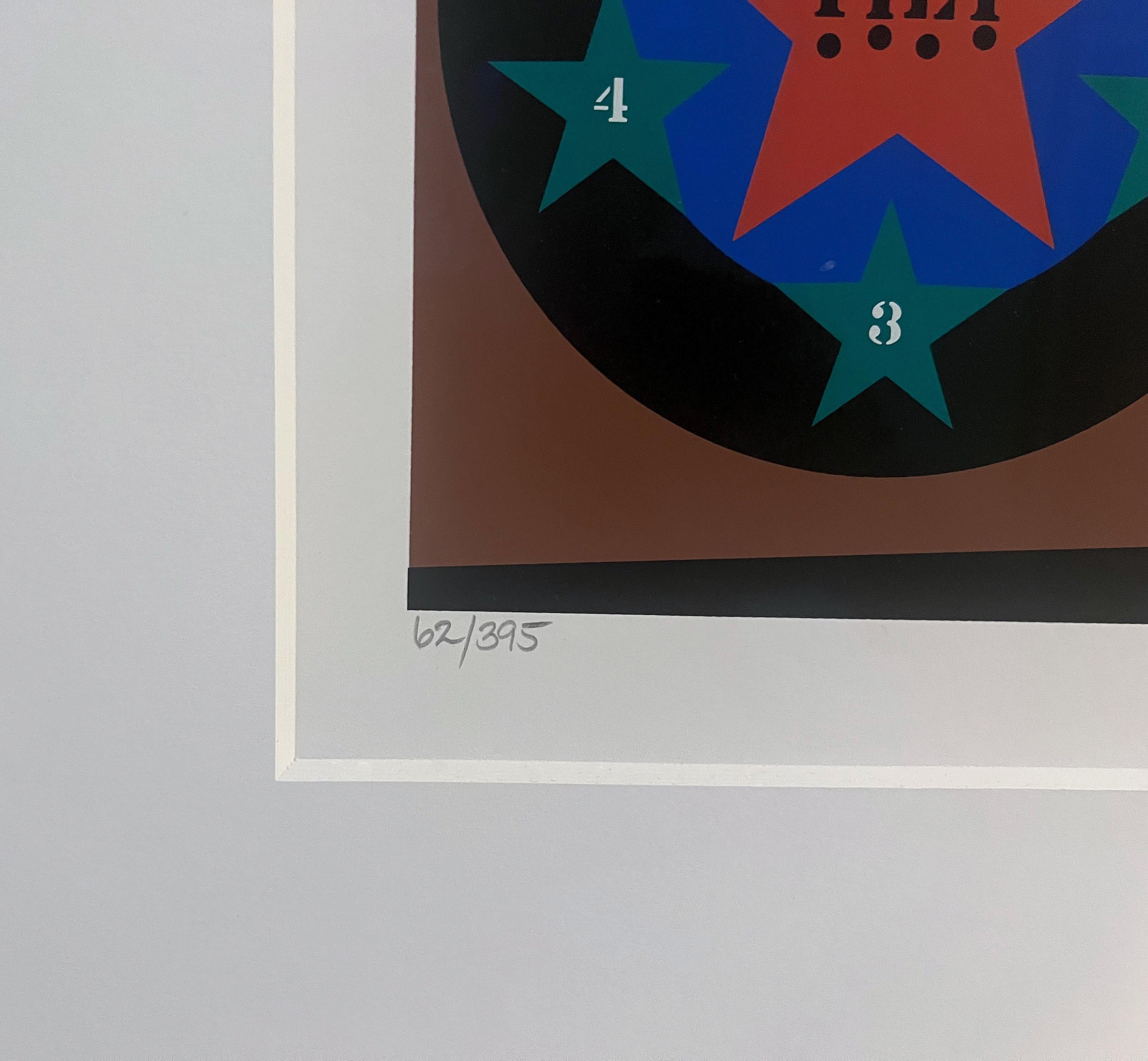 Artist: Robert Indiana
Title: The American Dream
Portfolio: The American Dream
Medium: Serigraph
Year: 1997
Edition: 62/395
Frame Size: 26 1/2