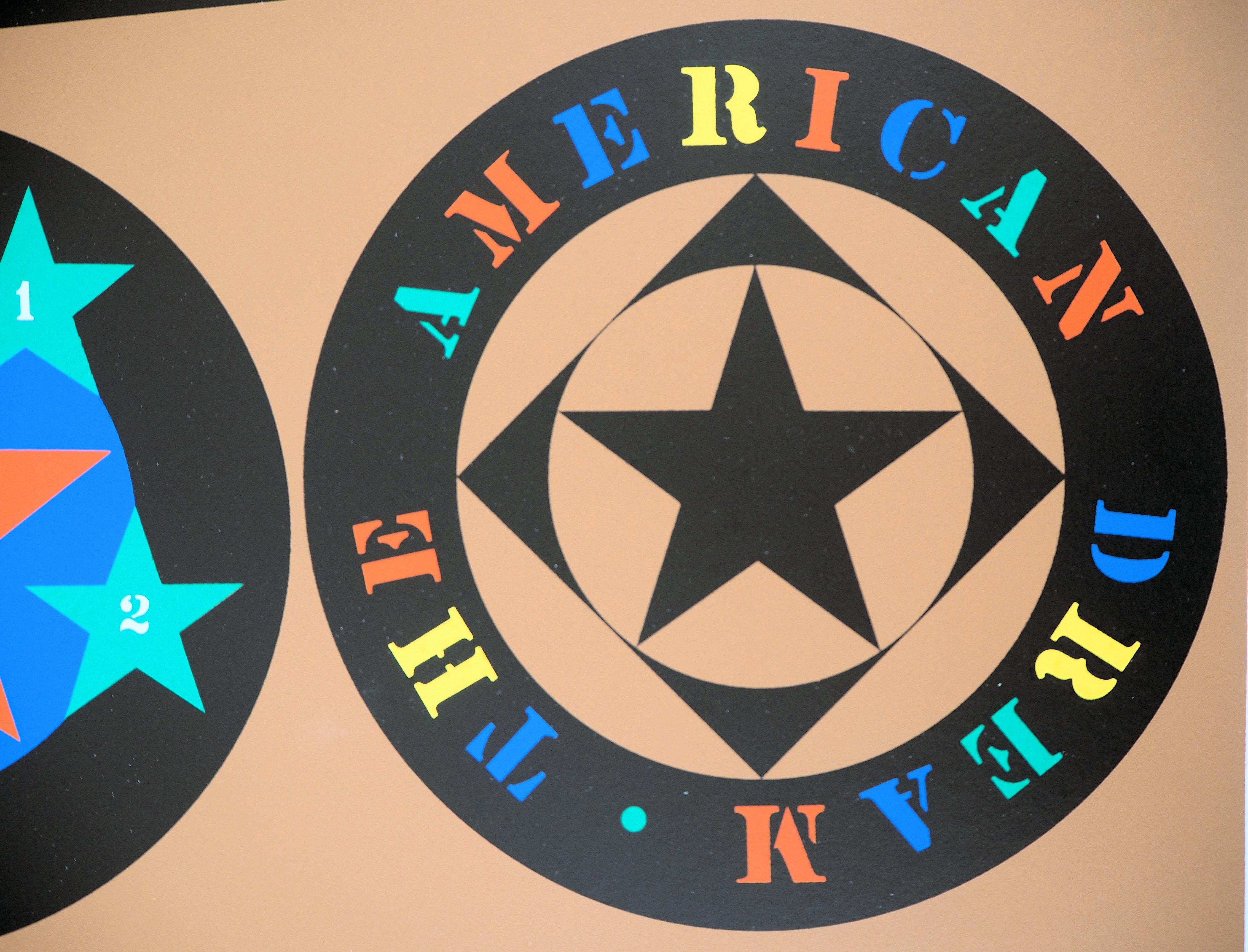 The American Dream - Original screenprint, Handsigned - Certificate 1