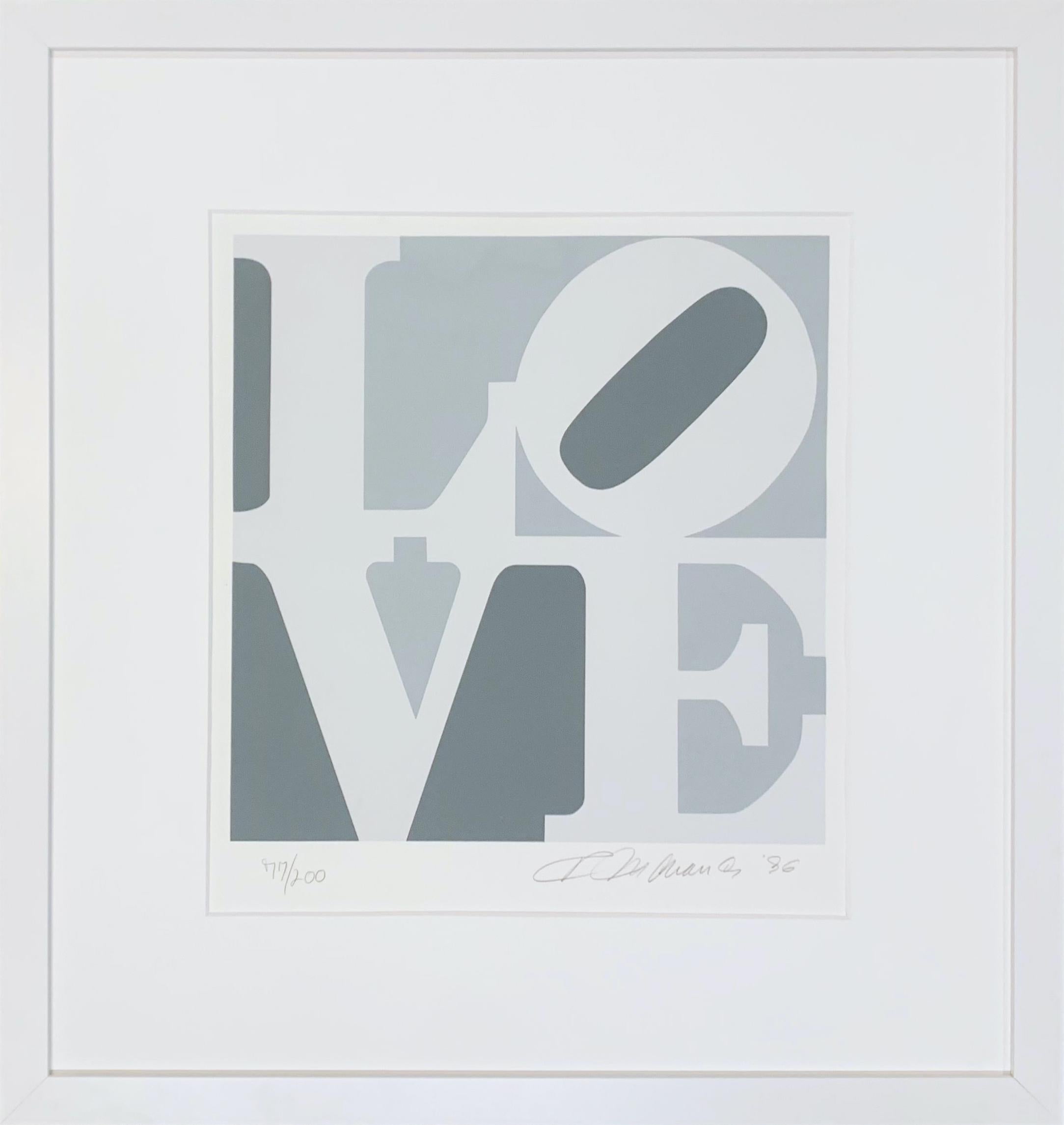 Robert Indiana Print - The Book of Love 4