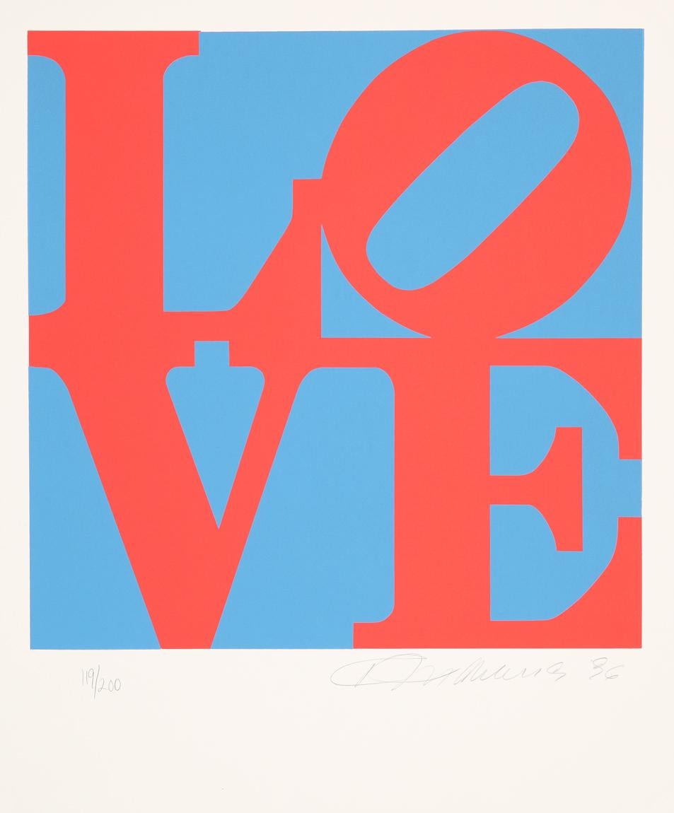 The Book of Love - LOVE, Indiana, Poems - Pop Art Print by Robert Indiana
