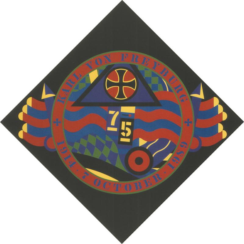 Las Elegías de Hartley KvF VI - Print de Robert Indiana