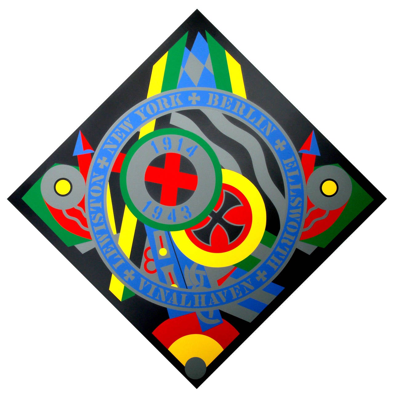 The Hartley Elegies - KvF X, Pop Art Siebdruck von Robert Indiana
