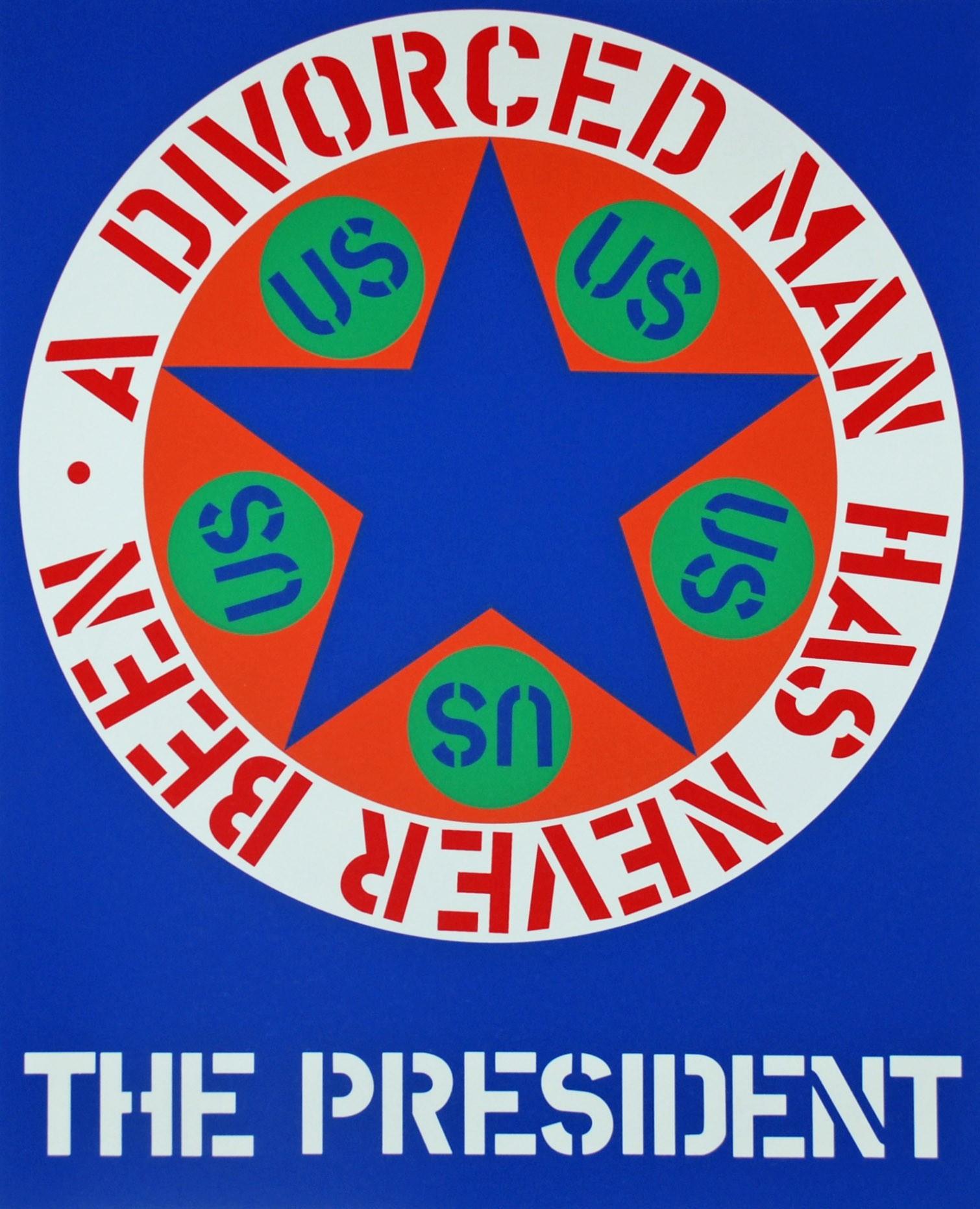 Der Präsident – Print von Robert Indiana