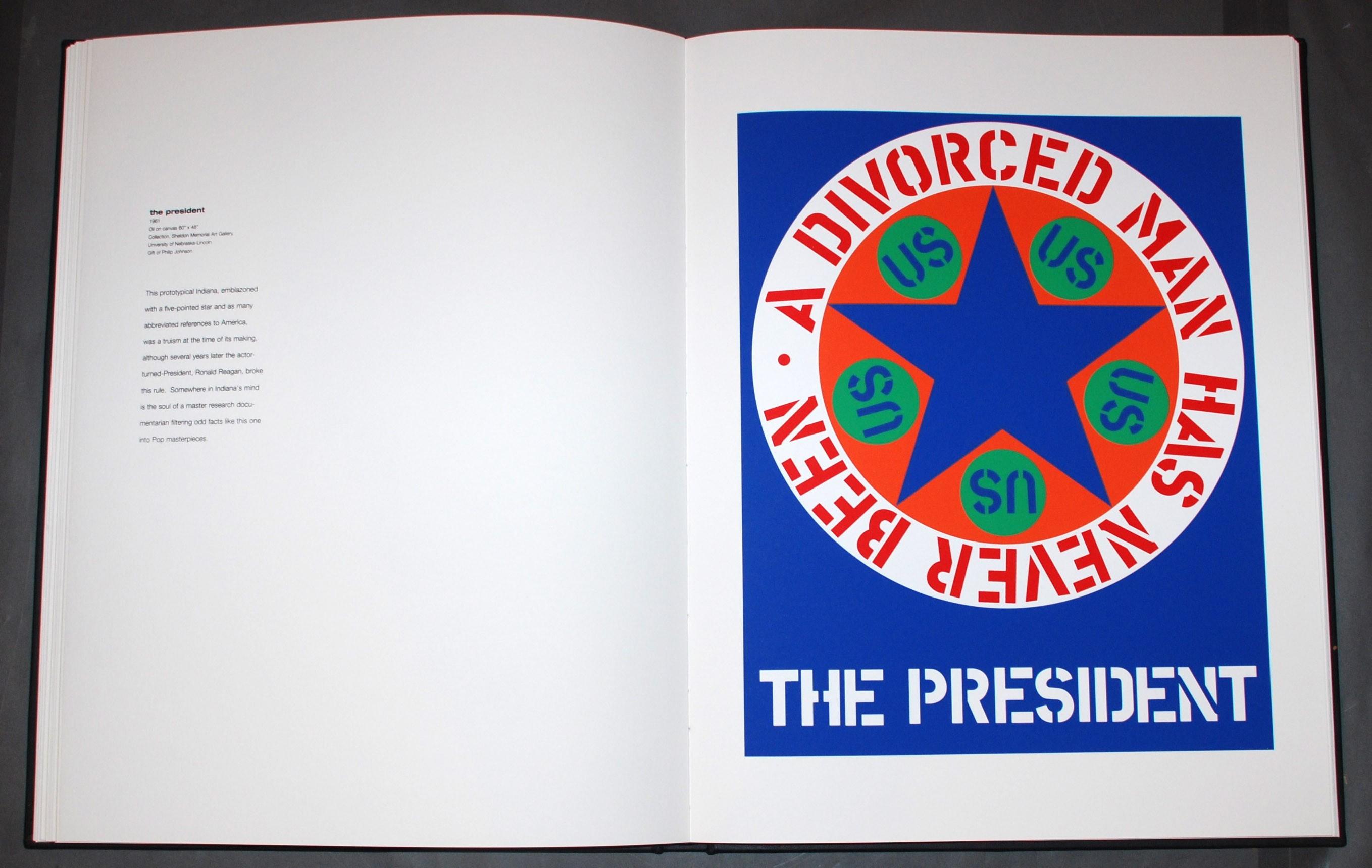 Der Präsident (Abstrakt), Print, von Robert Indiana