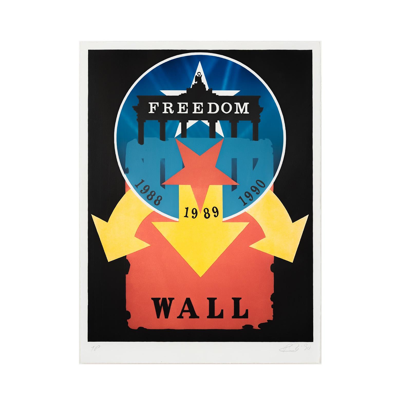 The Wall - Pop Art Print by Robert Indiana