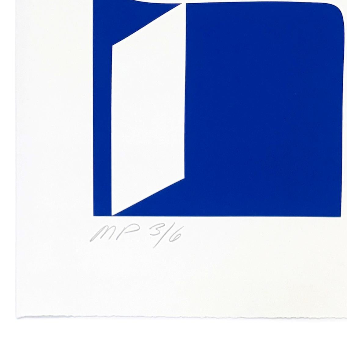 Tikva (serigrafia rara incorniciata e firmata a mano) - Print Pop Art di Robert Indiana