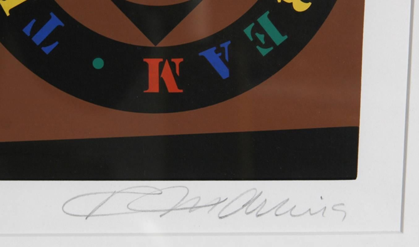 Tilt da The American Dream Portfolio, serigrafia Pop Art di Robert Indiana in vendita 1