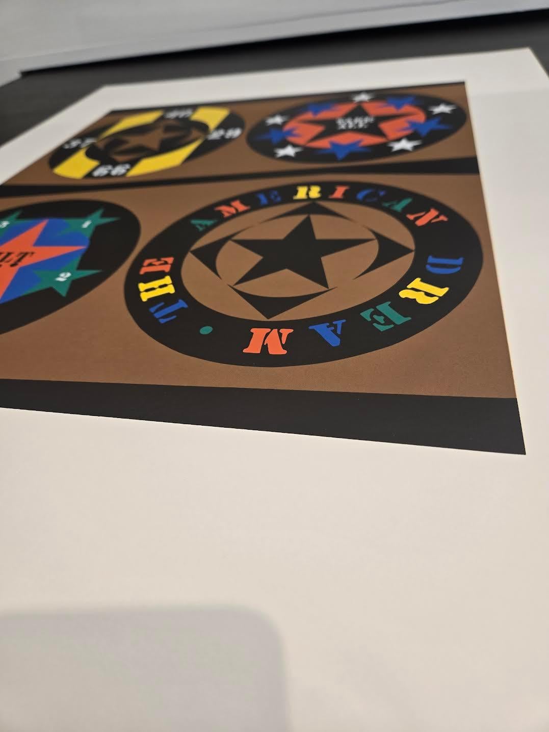 Tilt da Il portafoglio del sogno americano - Print Pop Art di Robert Indiana