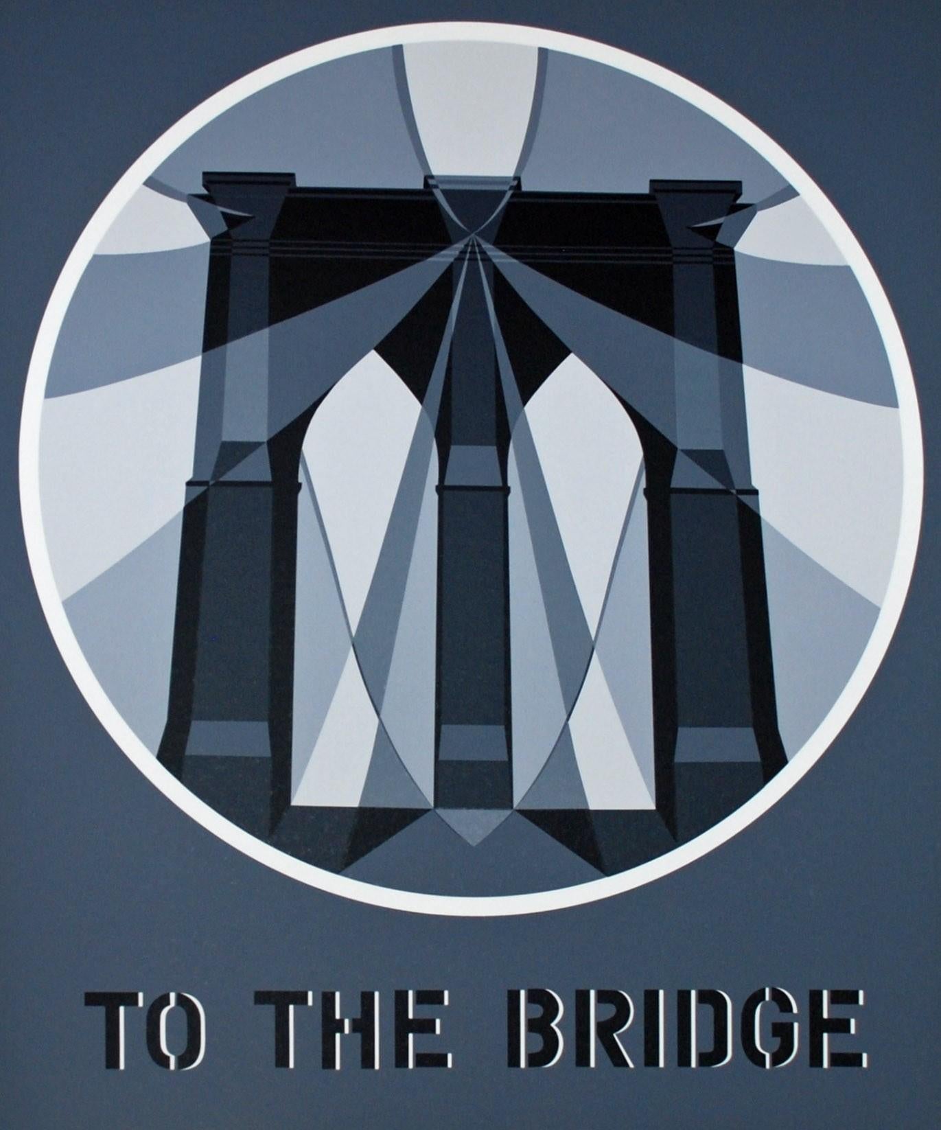 To The Bridge - Print by Robert Indiana