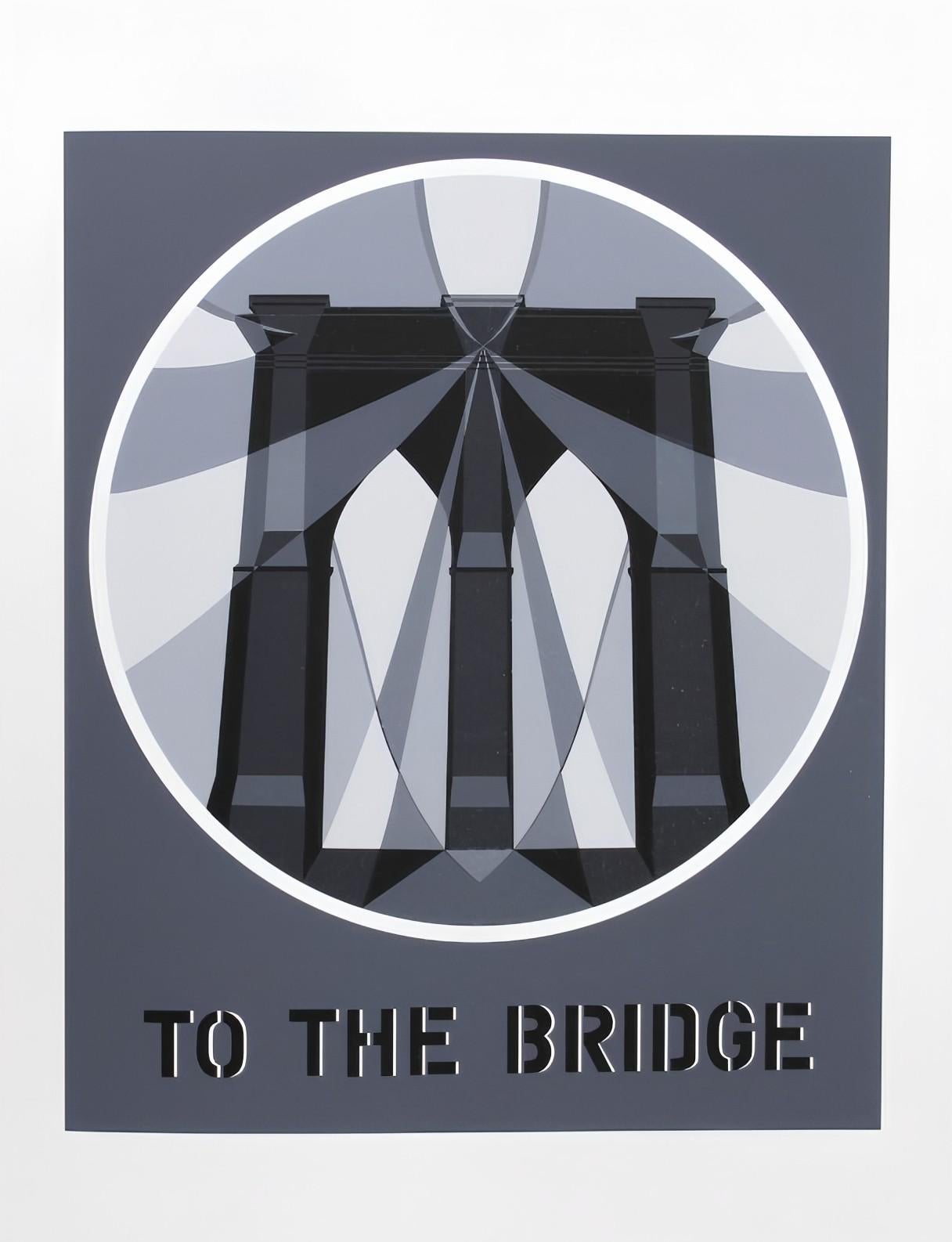To The Bridge from The American Dream Portfolio - Print by Robert Indiana