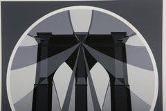 To the Bridge, serigrafia Pop Art di Robert Indiana