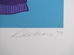Votes for Women (Anne) - Litografia originale, firmata con le mani