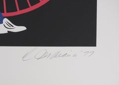 Votes for Women (Gloster Hemes) - Litografia originale, firmata con la mano