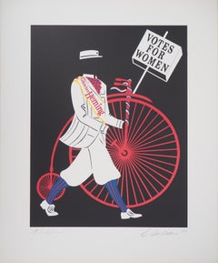 Votes for Women - Original lithograph, Handsigned and numbered / 150