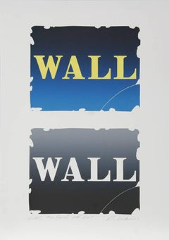 Wall: Two Stone, Suite of Four Lithographs by Robert Indiana