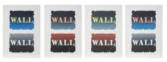 Wall: Two Stone, Suite of Four Lithographs by Robert Indiana
