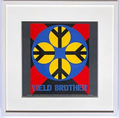 Yield Brother, AP, Signed Twice, Uniquely Inscribed with Original LOVE Drawing