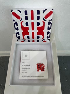 Robert Indiana HOPE Blue, Red & White