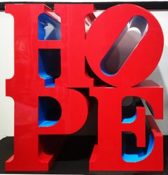 HOPE (RED/BLUE) SCULPTURE