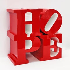 HOPE (RED/WHITE) SCULPTURE