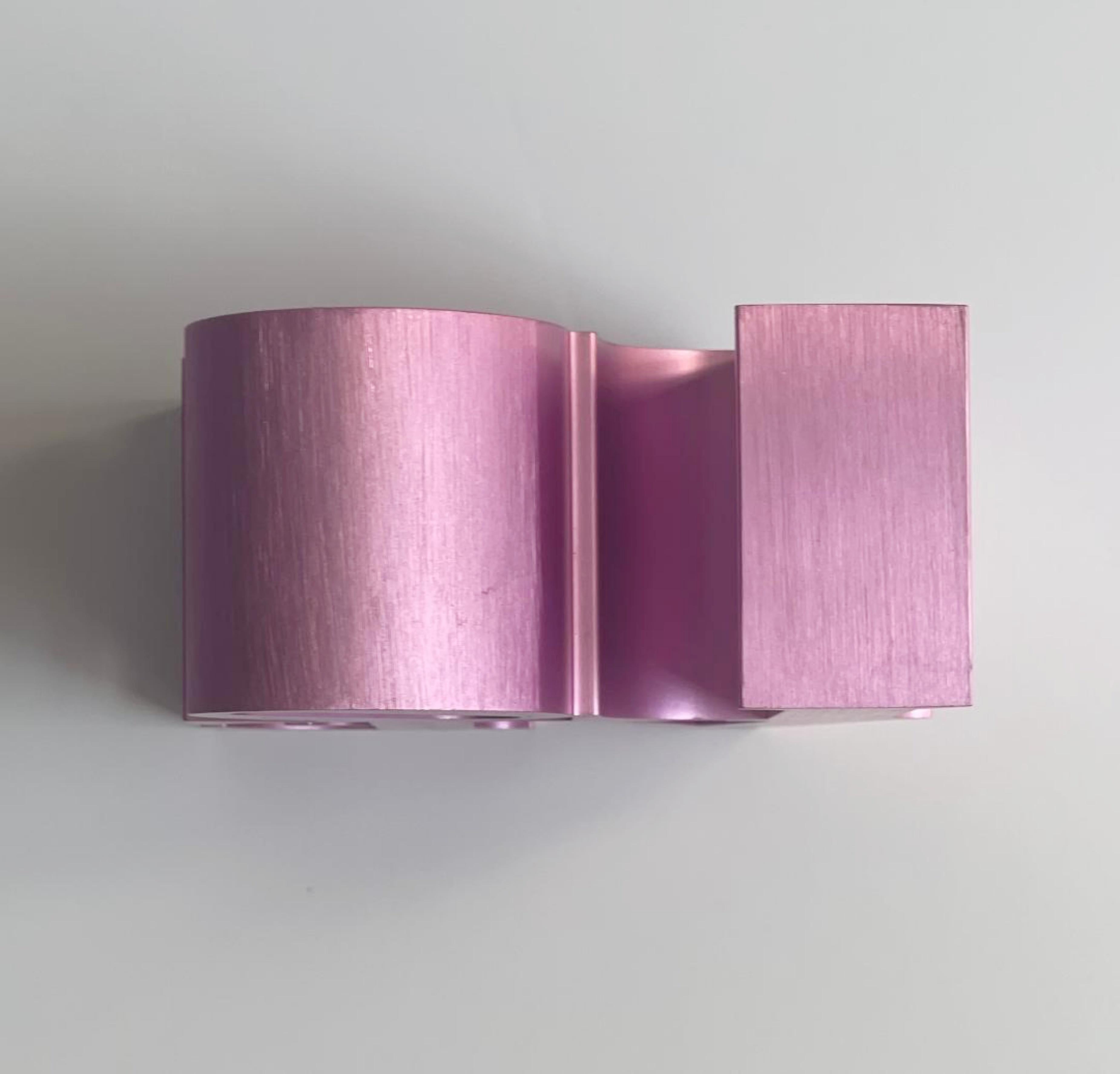 Sculpture LOVE (Pink), réplique officielle avec le cachet du musée d'art d'Indianapolis en vente 2