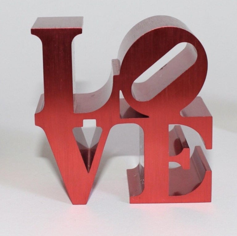 Robert Indiana - LOVE replica sculpture Artist Copyright
